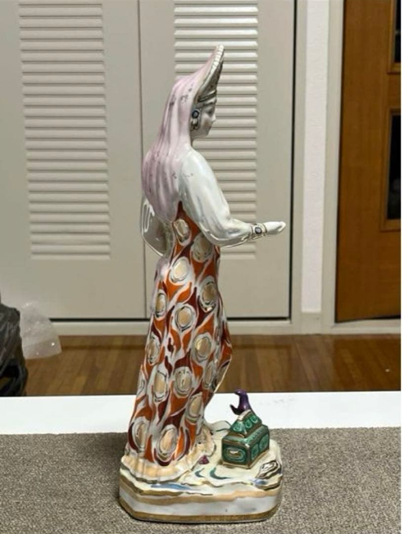 デュレボ ソ連 ロシア ソビエト　磁器置物 時代品　唐物