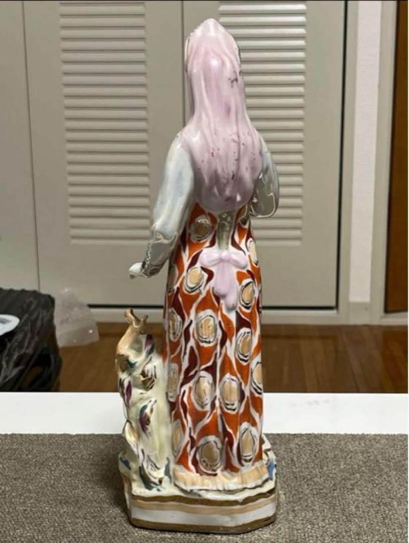 デュレボ ソ連 ロシア ソビエト　磁器置物 時代品　唐物