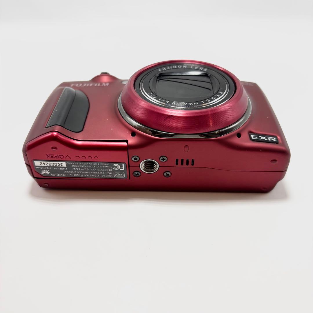 【美品】FUJIFILM FinePix F900EXR レッド デジタルカメラ