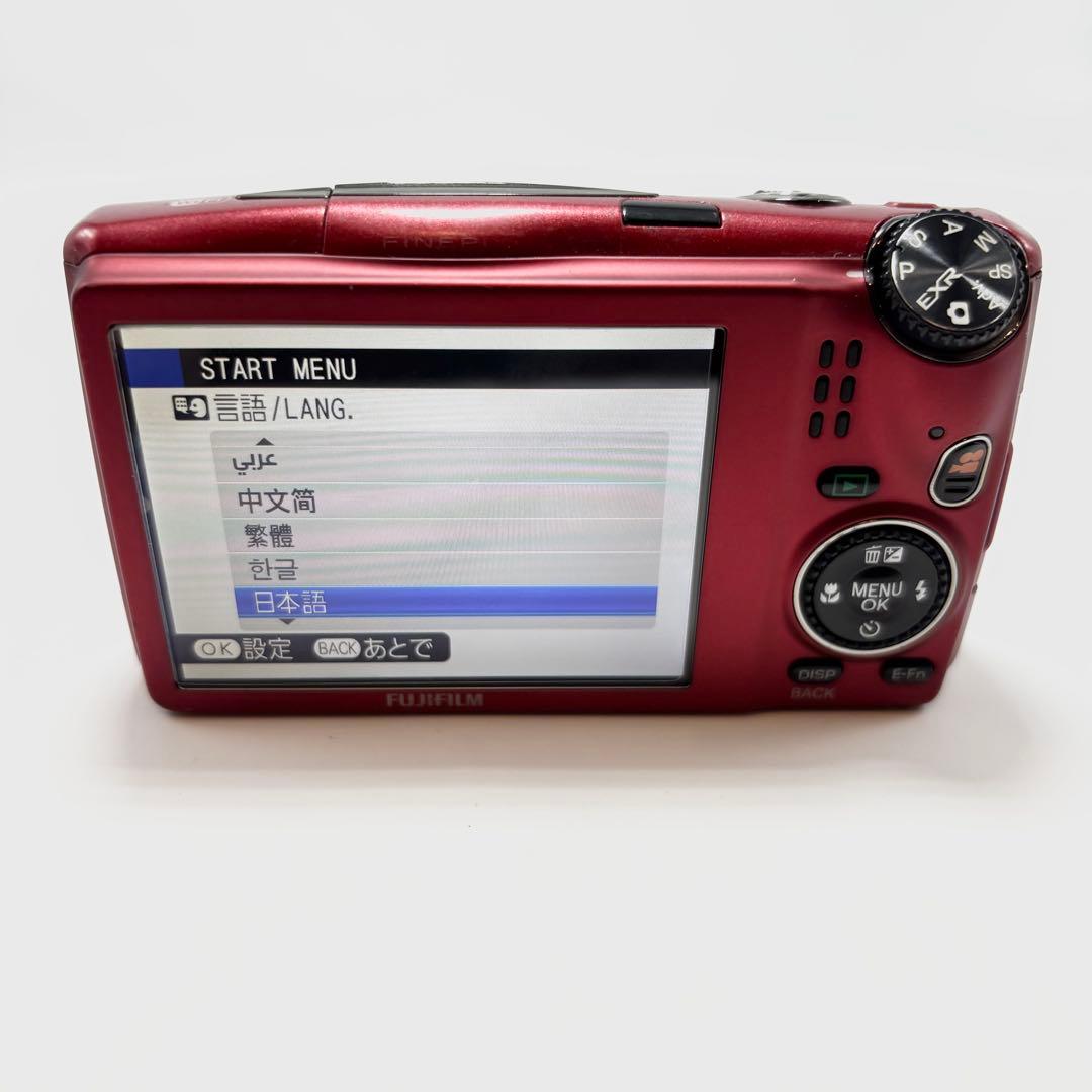 【美品】FUJIFILM FinePix F900EXR レッド デジタルカメラ