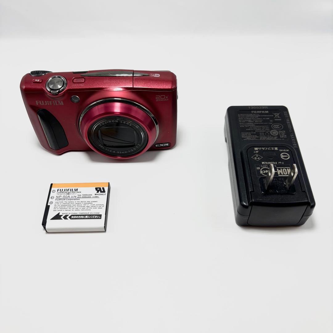 【美品】FUJIFILM FinePix F900EXR レッド デジタルカメラ
