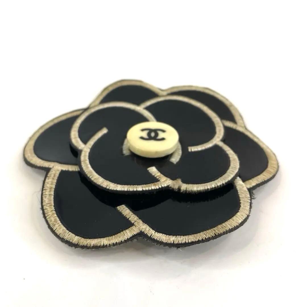 CHANEL シャネル ヴィンテージ　カメリアブローチ ココマーク コサージュ