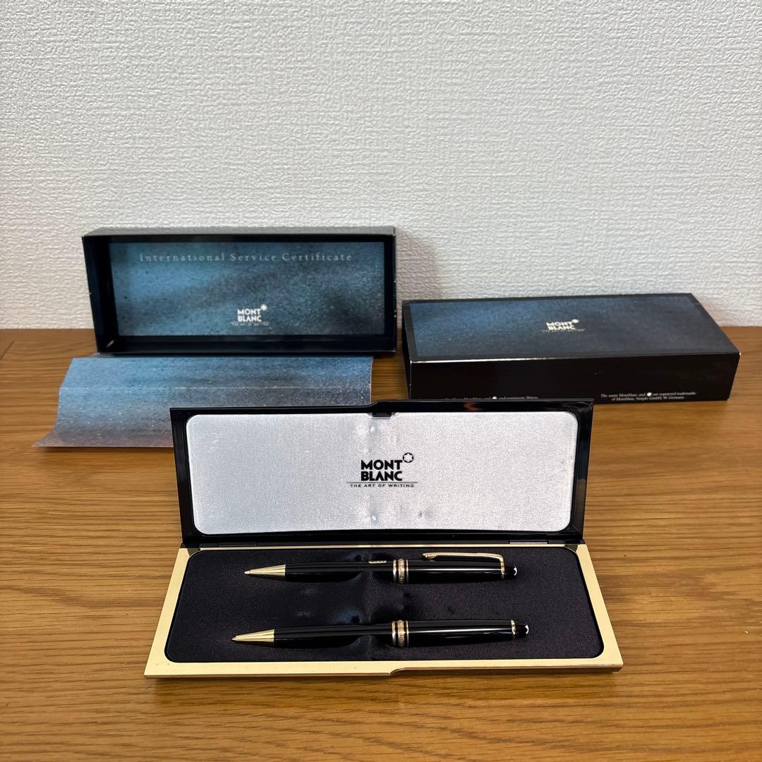 MONTBLANC ボールペンシャープペンシルセット マイスターシュテュック