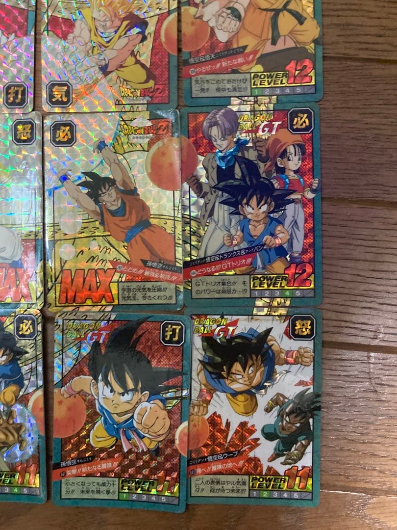ドラゴンボール　カードダス　15弾 16弾 繋がる神龍 16枚セット　キラ　悟空