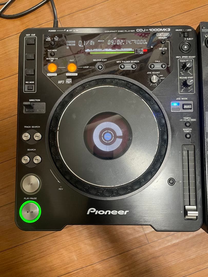 Pioneer CDJセット DJM-800 CDJ1000MK3 テクニクス