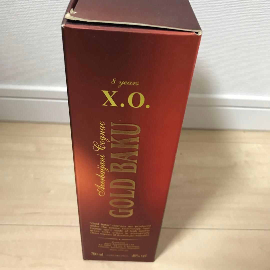 【コニャック】Gold Baku cognac X.O. 700ml 40%