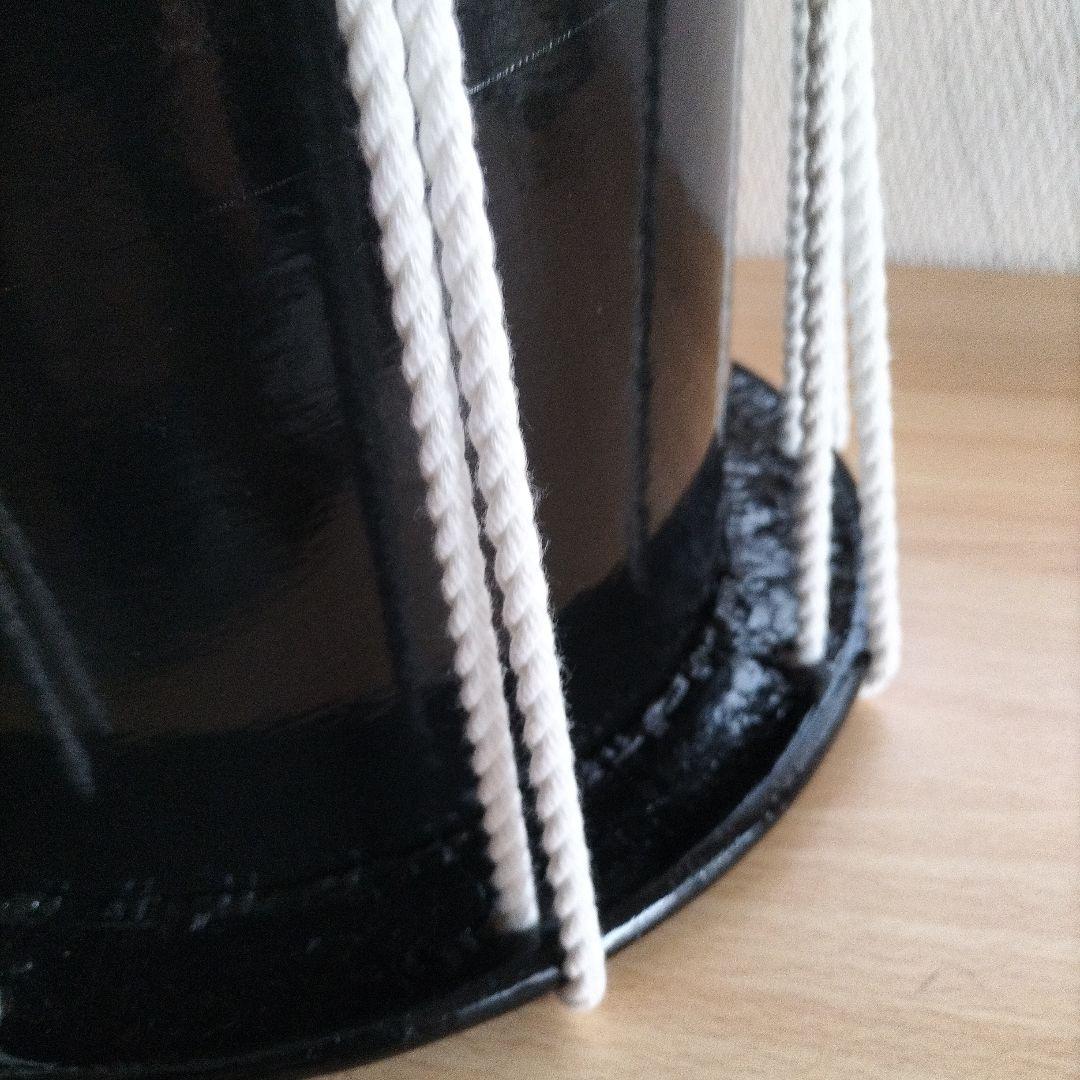 「なお様ご依頼商品」担ぎ太鼓　締太鼓　和太鼓 　天然皮革　ストラップ付中古品⑧