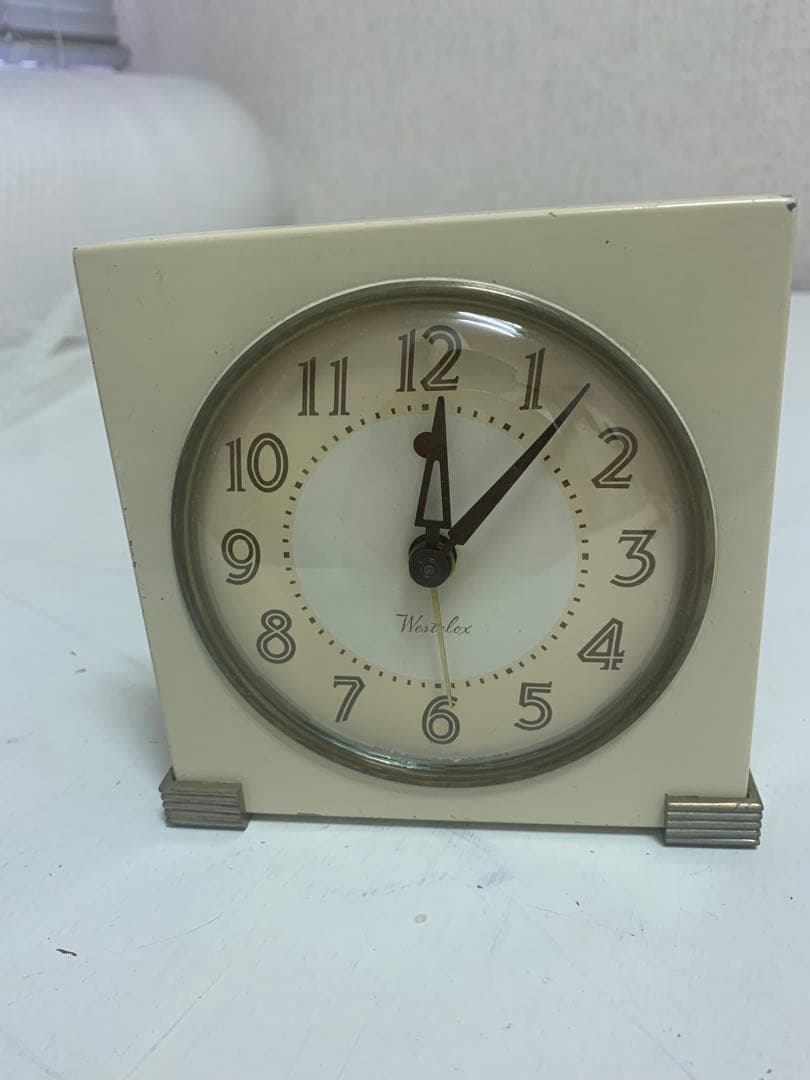 40's westclox loganS5-F 目覚まし時計USA製 動作確認済