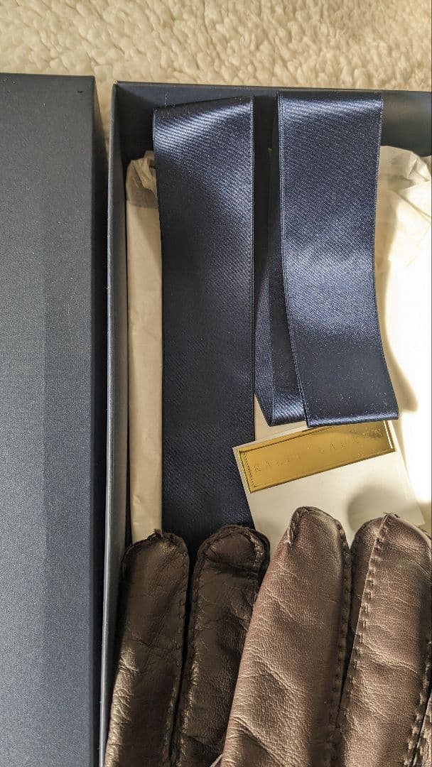 ラルフ・ローレンラム皮手袋 リンです