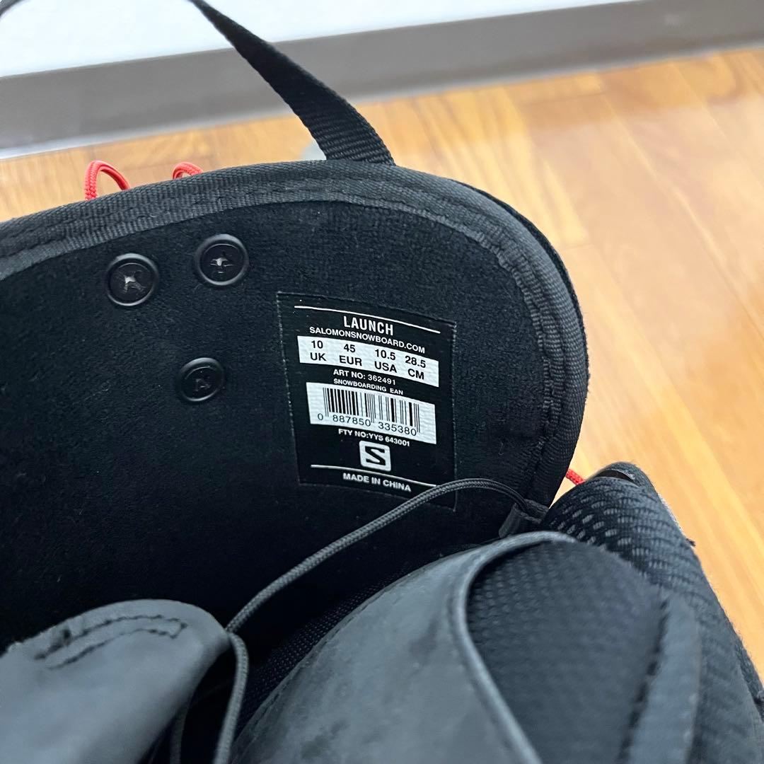 【ほぼ未使用】SALOMON launch 28.5cm スノーボードブーツ