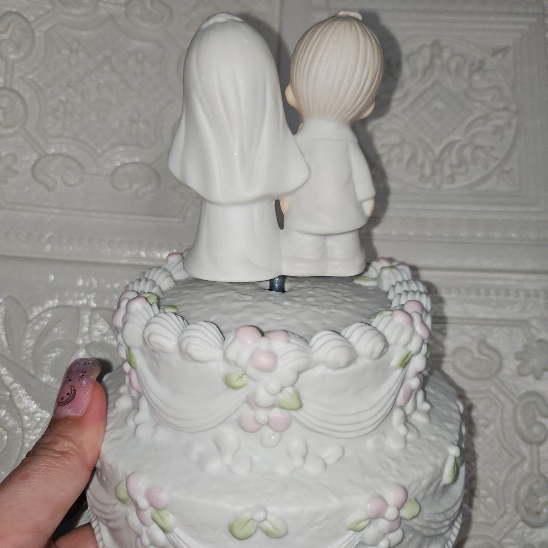 超激レア 1981年製 プレシャスモーメンツ ウェディング オルゴール 箱付き