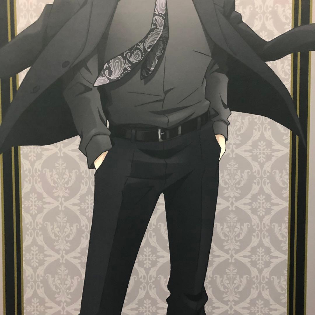 【美品】ハンターハンター アニメイトカフェ 限定 タペストリー クロロ