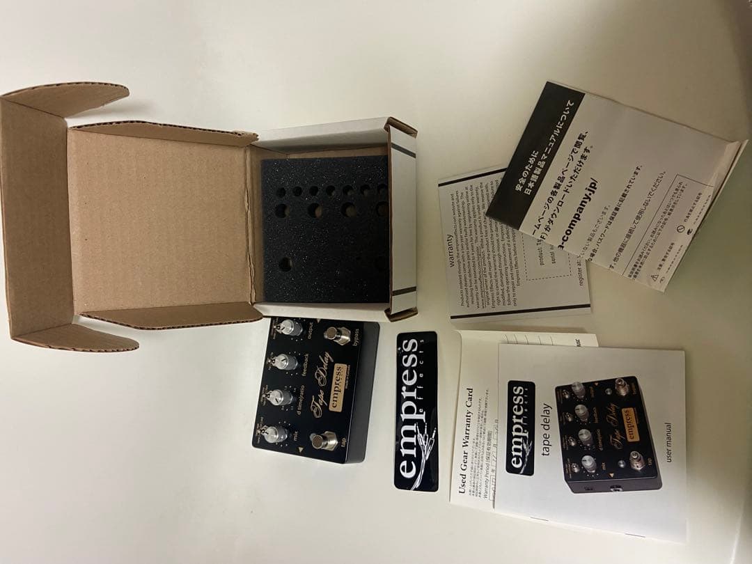 Empress Effects Tape Delay 美品