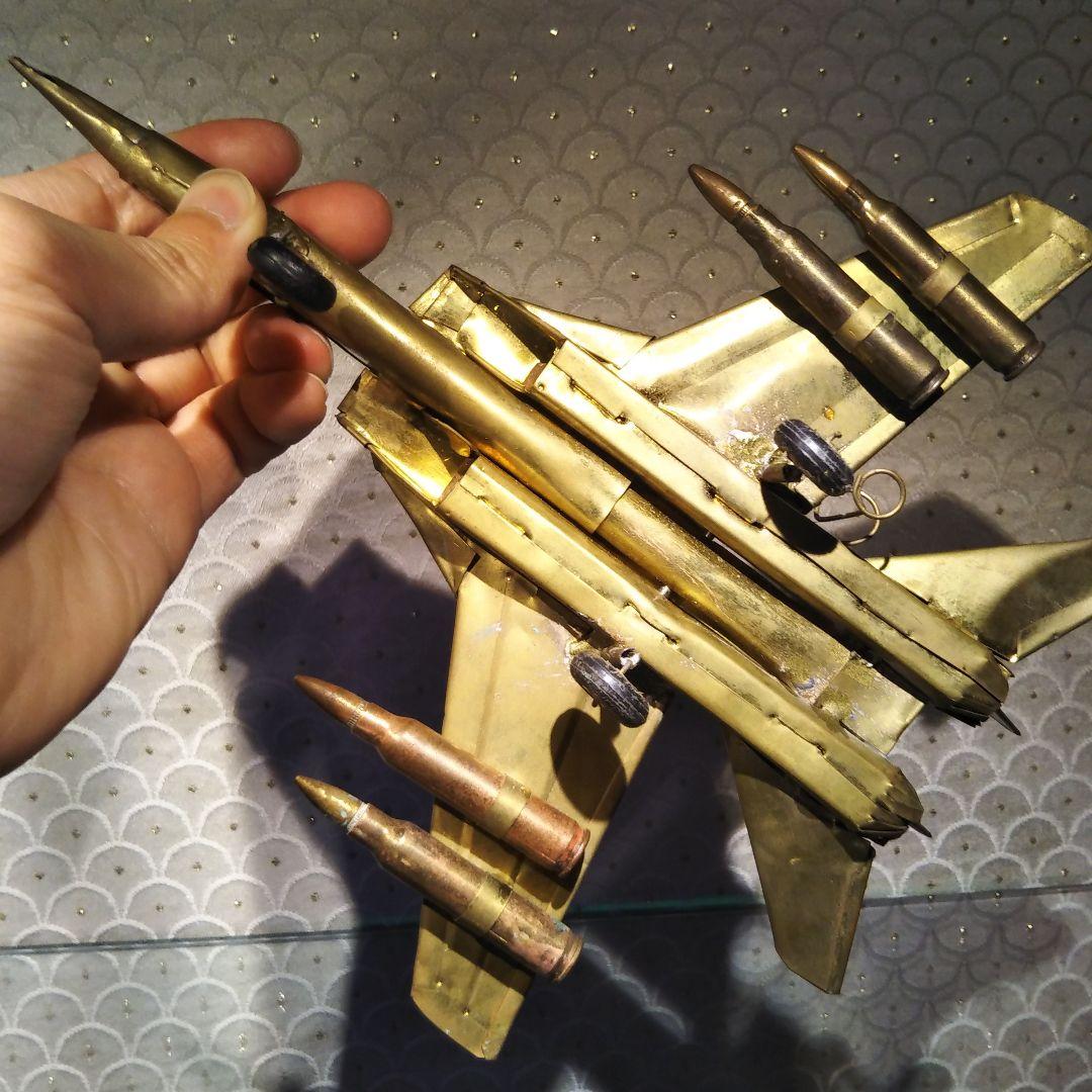 №戦争館　飛行機　アンティーク　真鍮製　骨董品　ヴィンテージ　珍品