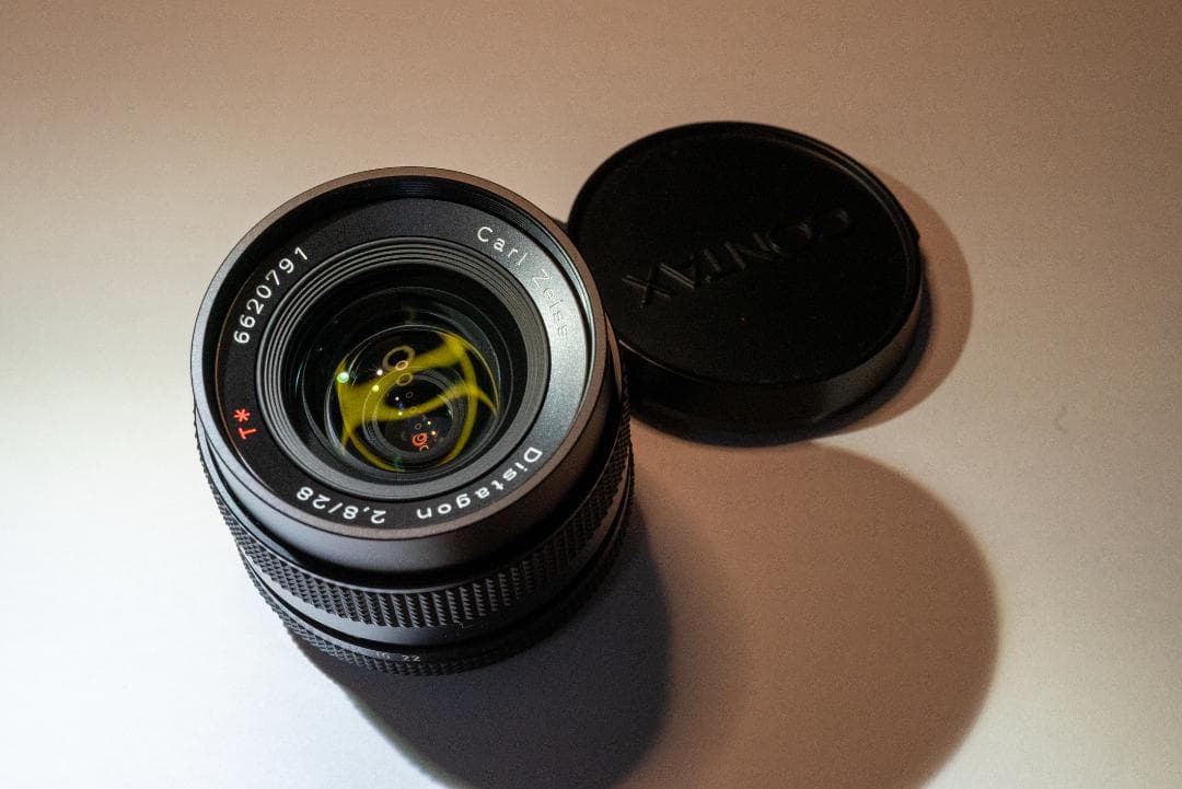 【美品】 CONTAX Carl Zeiss レンズ3本セット アダプター付き