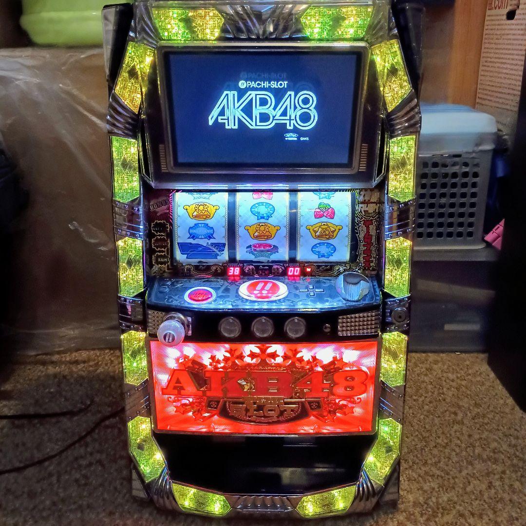 パチスロ AKB48 5号機 不要機付 家庭用電源対応