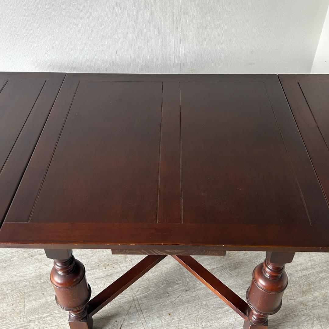 イギリス アンティーク家具 ドローリーフテーブル 1930年頃 807A