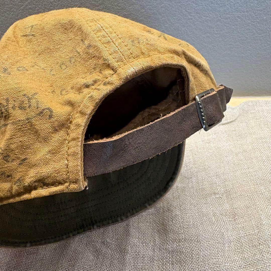 デニム&ダンガリー　落書き柄　ベースボールキャップ　サイズ50