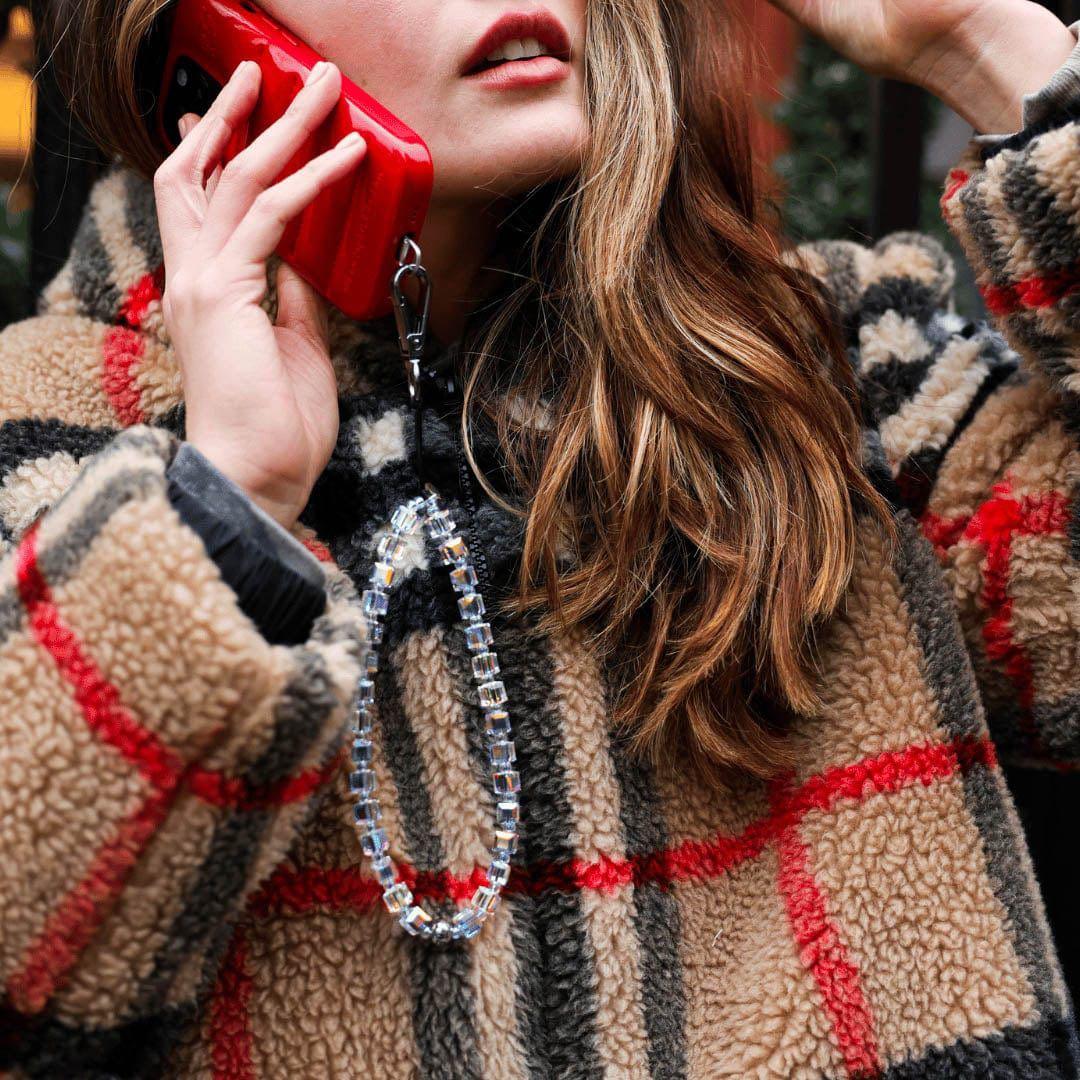 スマホアクセサリー StringTing Drip Ting Crystal Wristlet