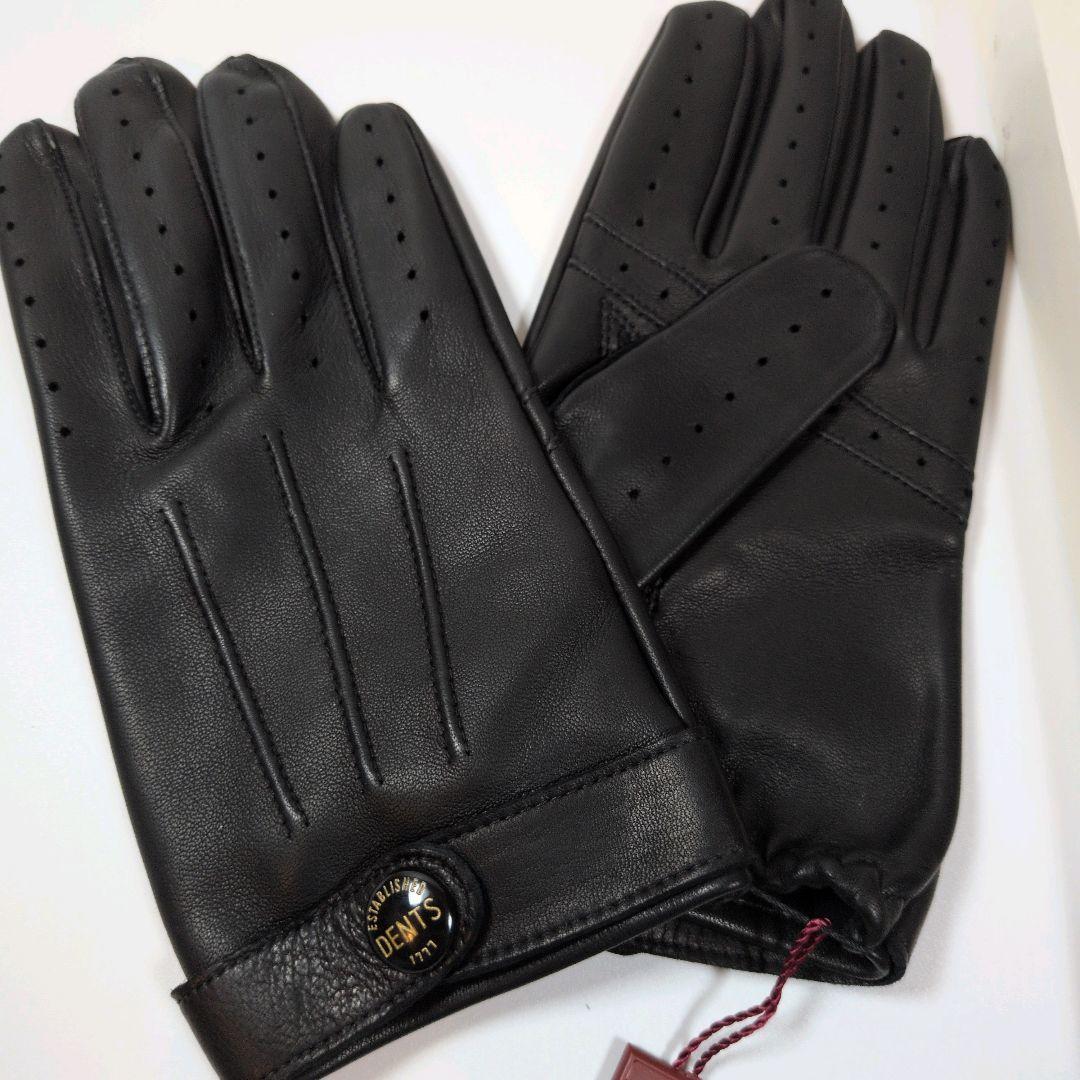 【未使用品】DENTS（デンツ） ドライビンググローブ BK 羊革 XS 007