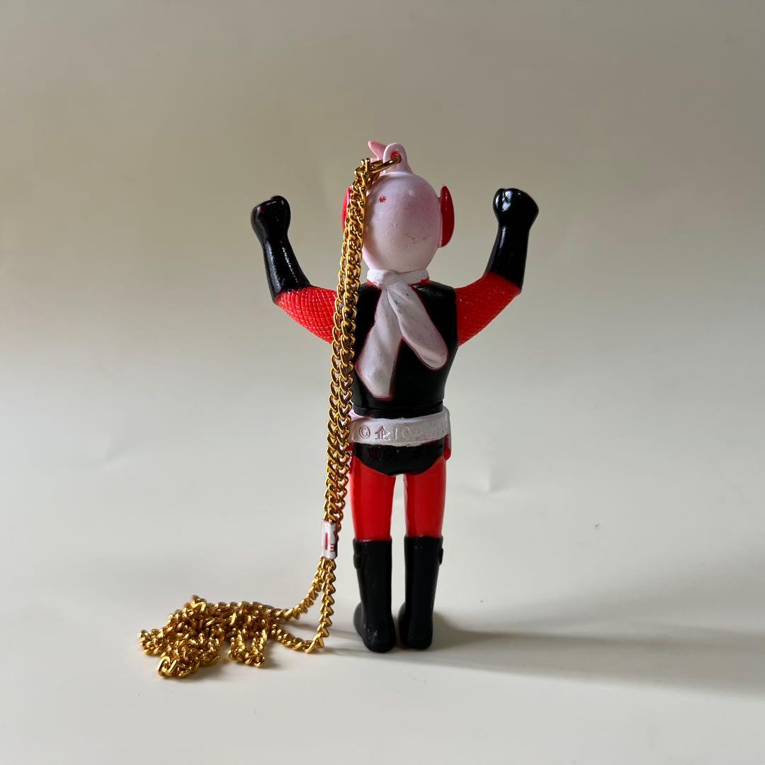 忍者キャプター　ポピー　ペンダント　ソフビ　フィギュア　レトロ　当時物