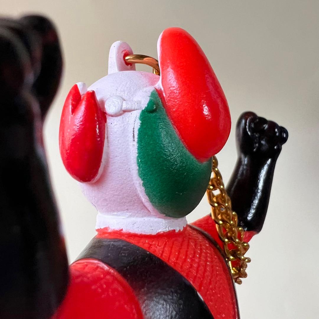 忍者キャプター　ポピー　ペンダント　ソフビ　フィギュア　レトロ　当時物