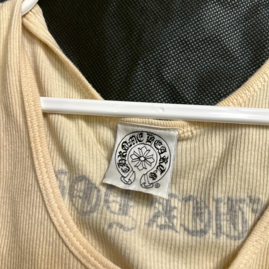 クロムハーツ オールドTバーロゴプリント ノースリーブ タンクトップ