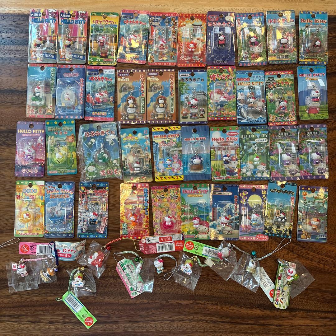 ご当地キティ　ファスナーマスコット&根付け《100個セット》