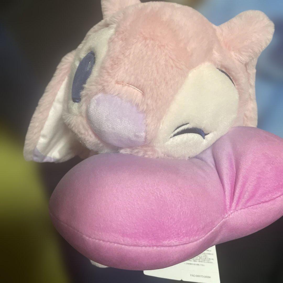 スティッチ エンジェルぬいぐるみ 約30cm タグ付き