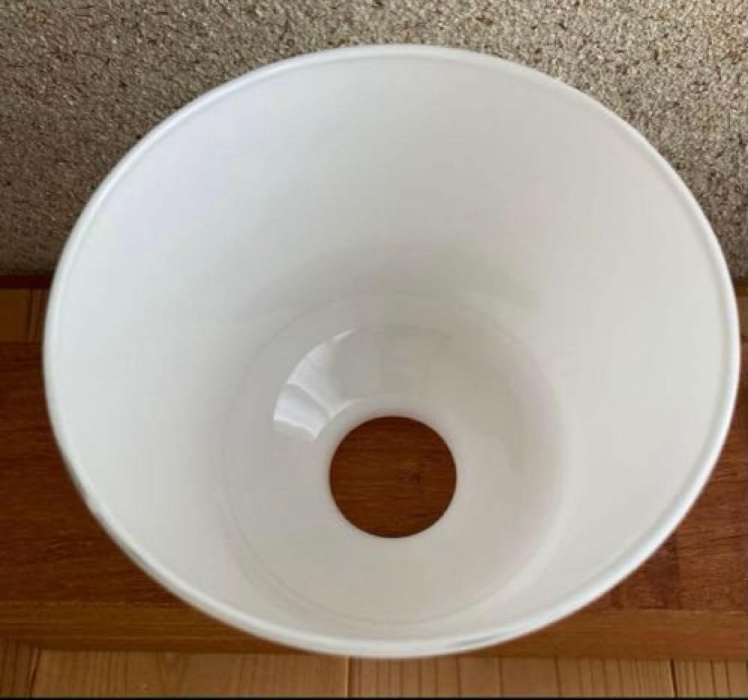 mo様　flame / baba glass (white)