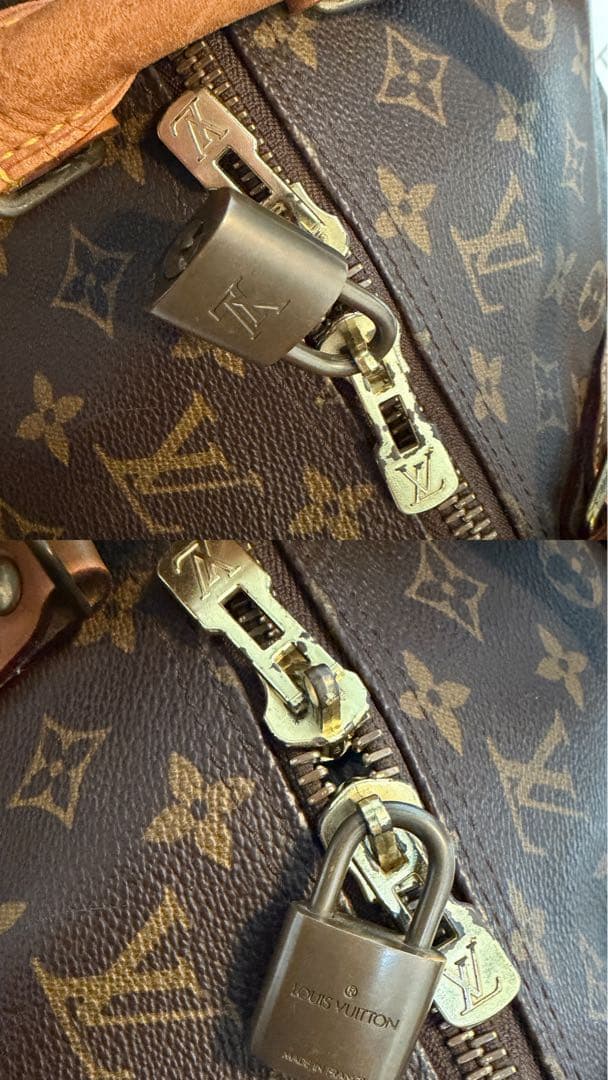 LOUIS VUITTON ボストンバッグ モノグラム キーポル60 ブラウン