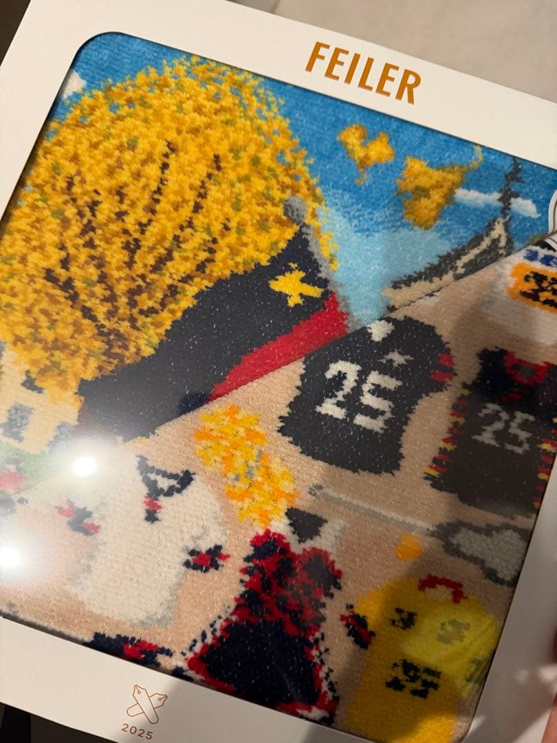 慶應大学フェイラーコラボタオルハンカチ連合三田会大会