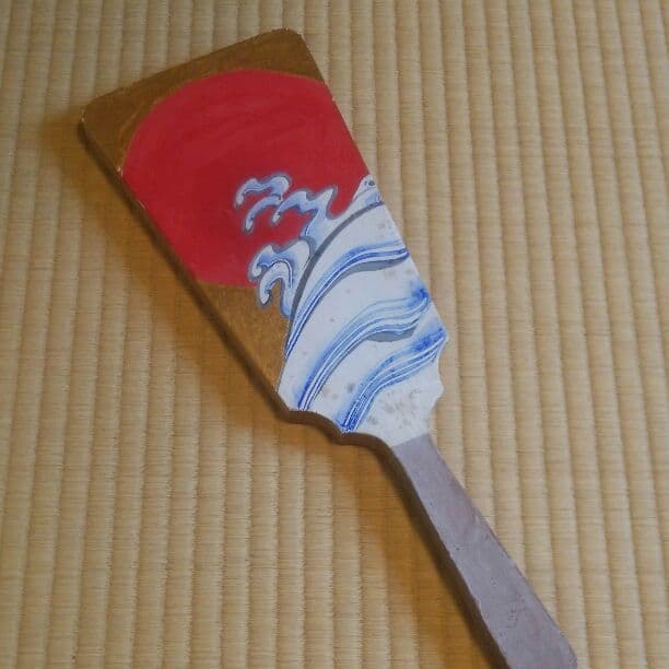 広重 羽子板  稀少