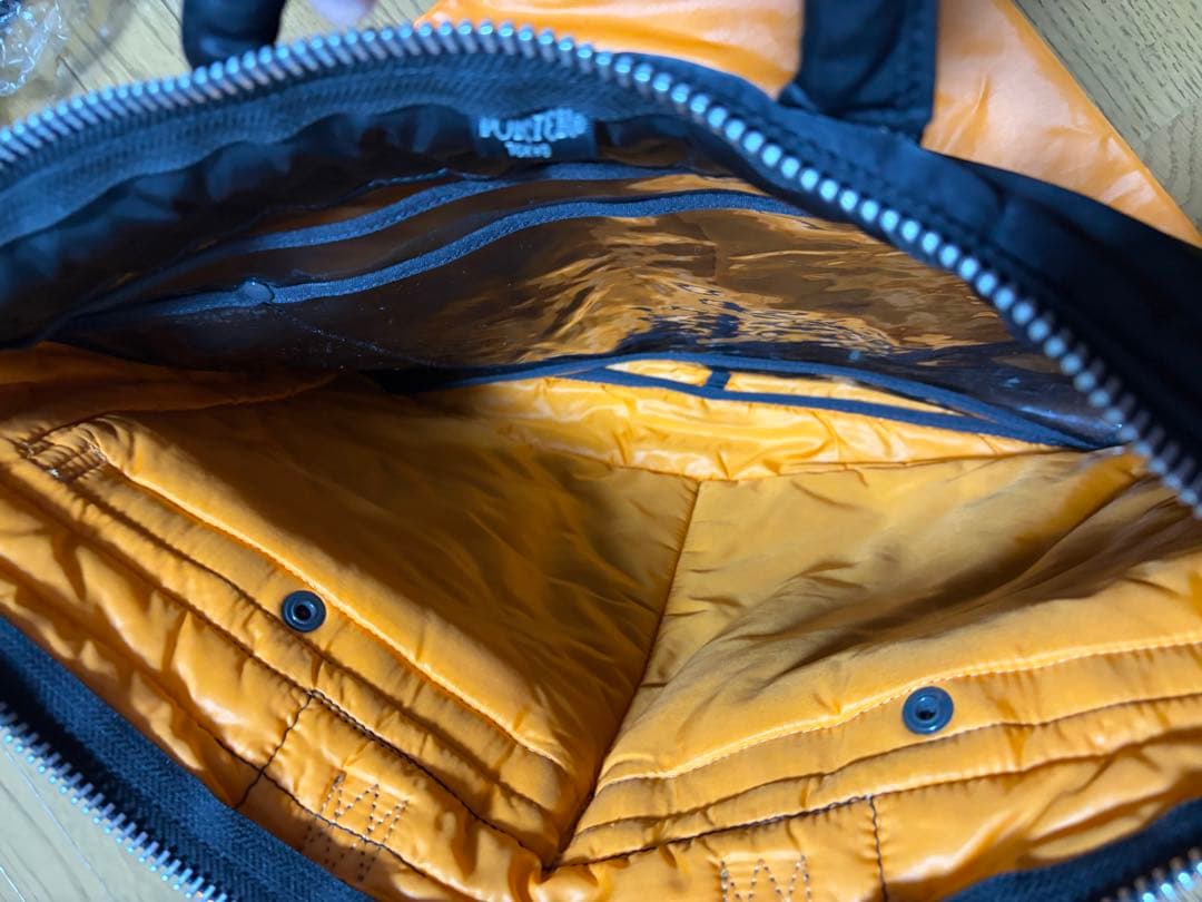 バッグ PORTER TANKER BRIEFCASE Black