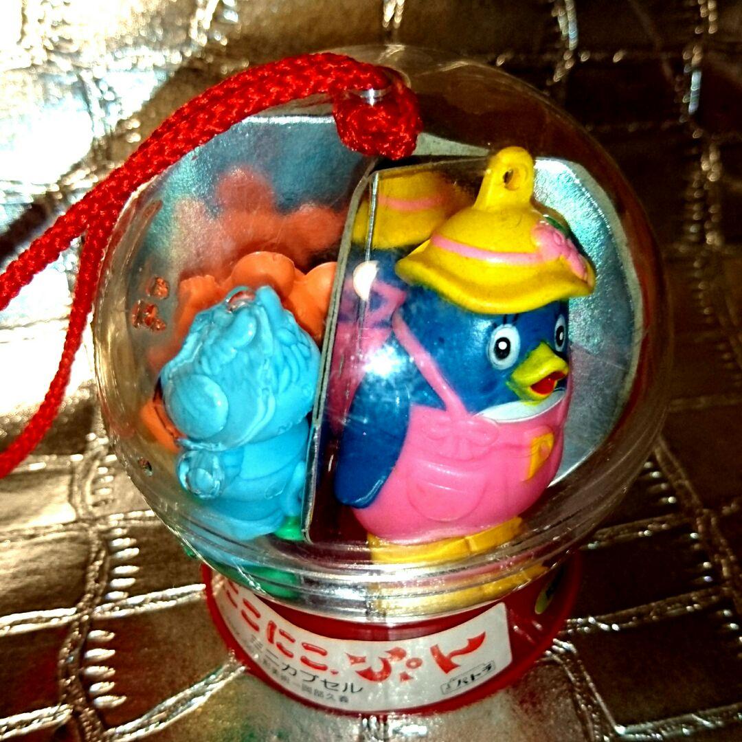 当時物 にこにこぷん ソフビ 人形 フィギュア ミニカプセル NHK 昭和レトロ