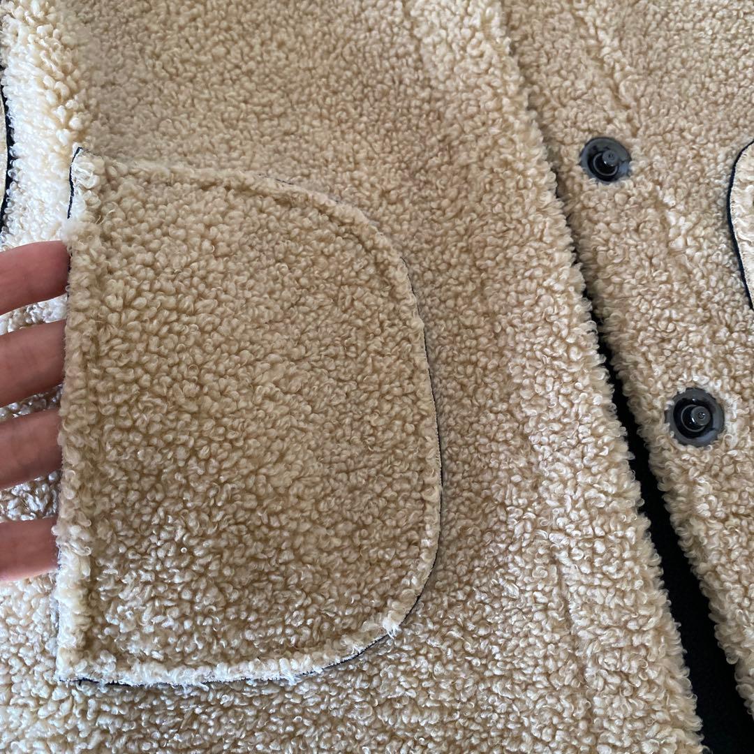 the new society ボアジャケット