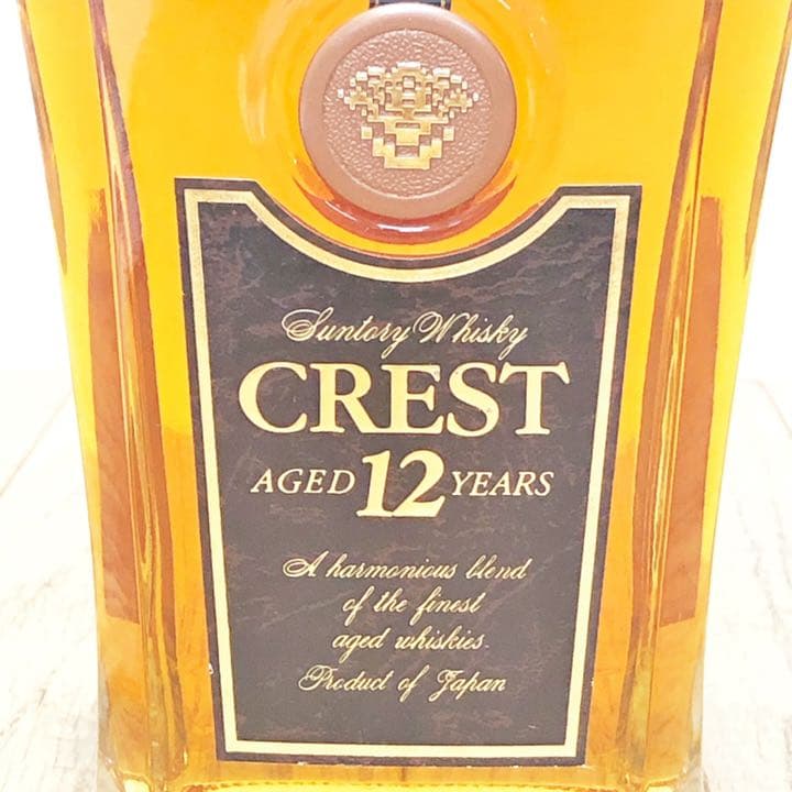 未開栓/クレスト/12年/ウイスキー/サントリー/CREST/43％/700ml