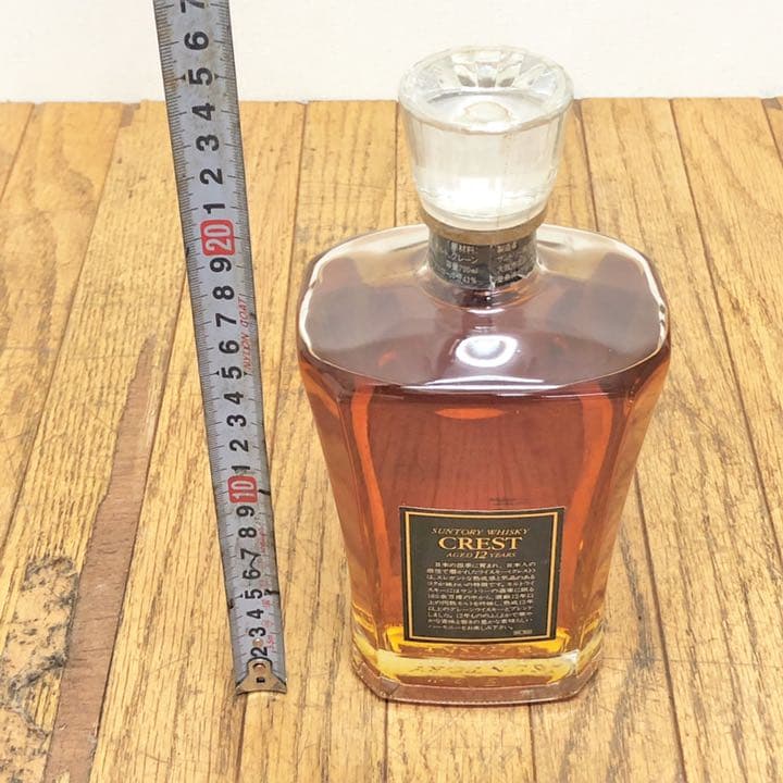未開栓/クレスト/12年/ウイスキー/サントリー/CREST/43％/700ml