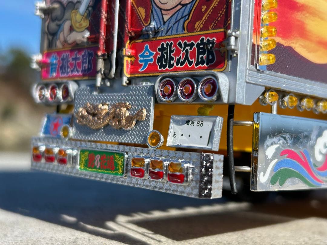 トラック野郎一番星度胸一番星デコトラプラモデルバリューデコトラ