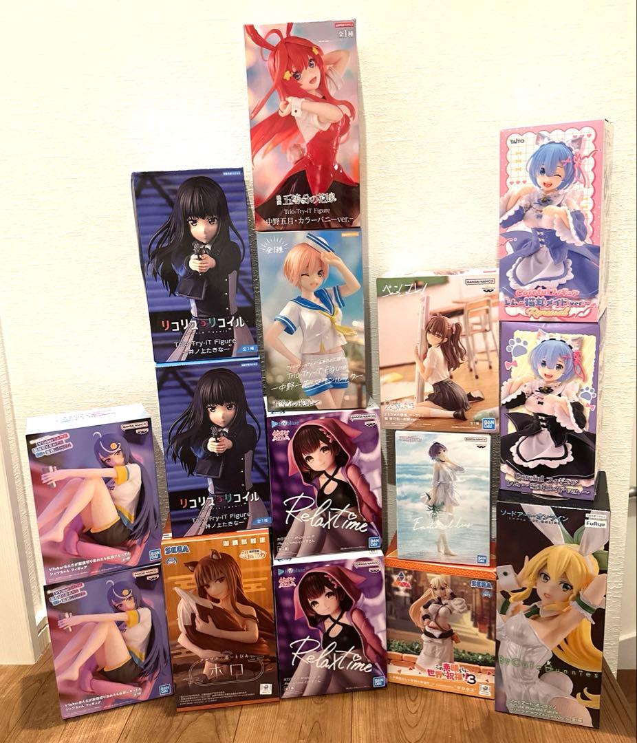 美少女フィギュア まとめ売り プライズ 15点