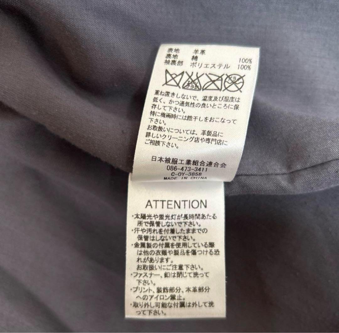 johnbull⭐︎M ジョンブル シングルライダース レザージャケット 羊革