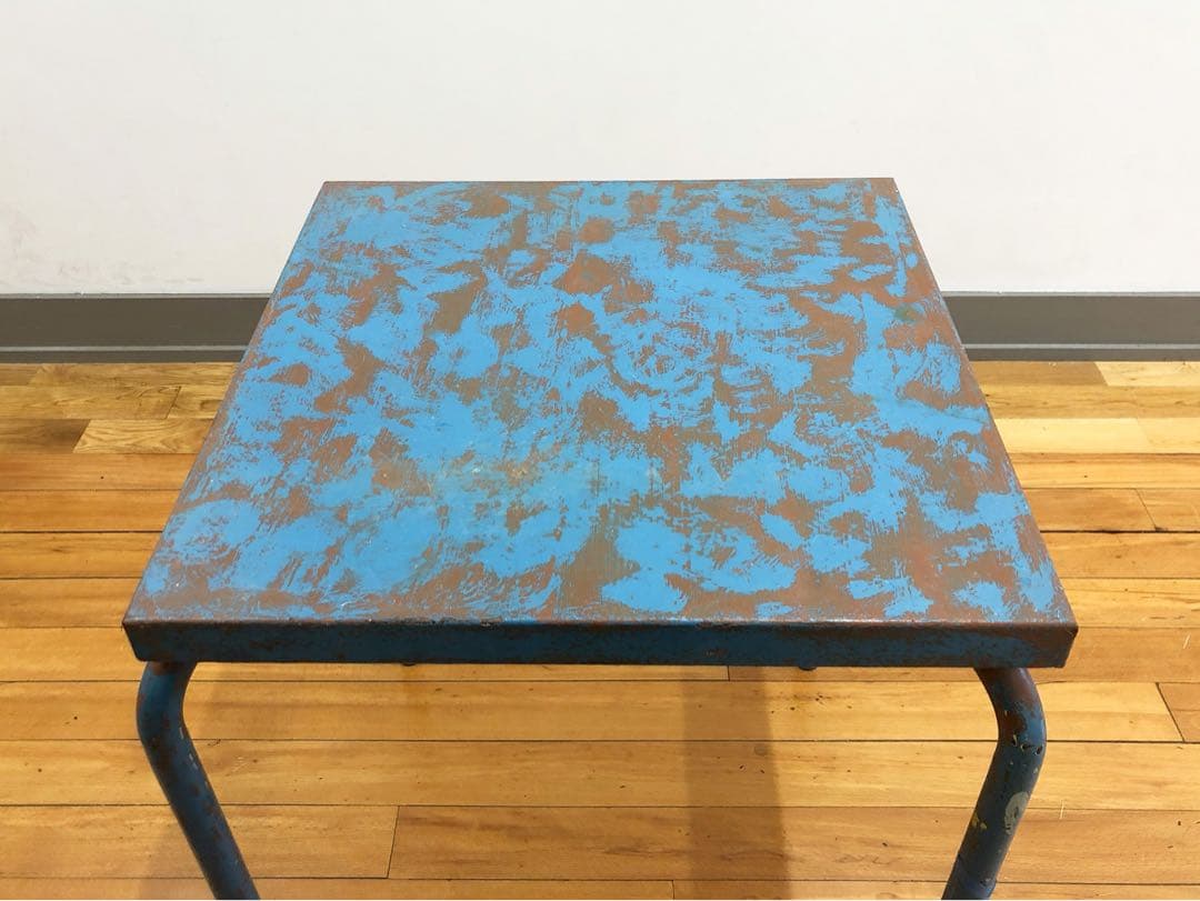 工業系　アイアンのテーブル　アンティーク　ブロカント