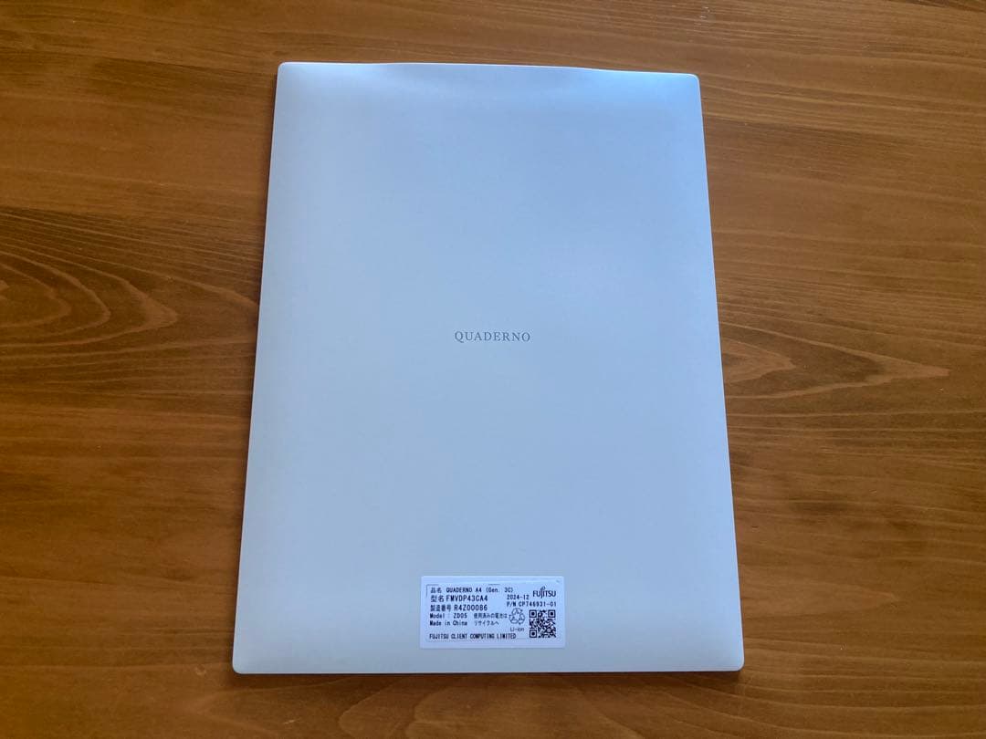 その他 QUADERNO A4 (Gen.3C)