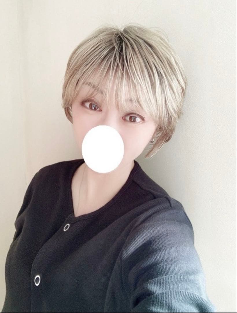 ひとみ　マリブ　ショート　ブロンドグラデーションカラー