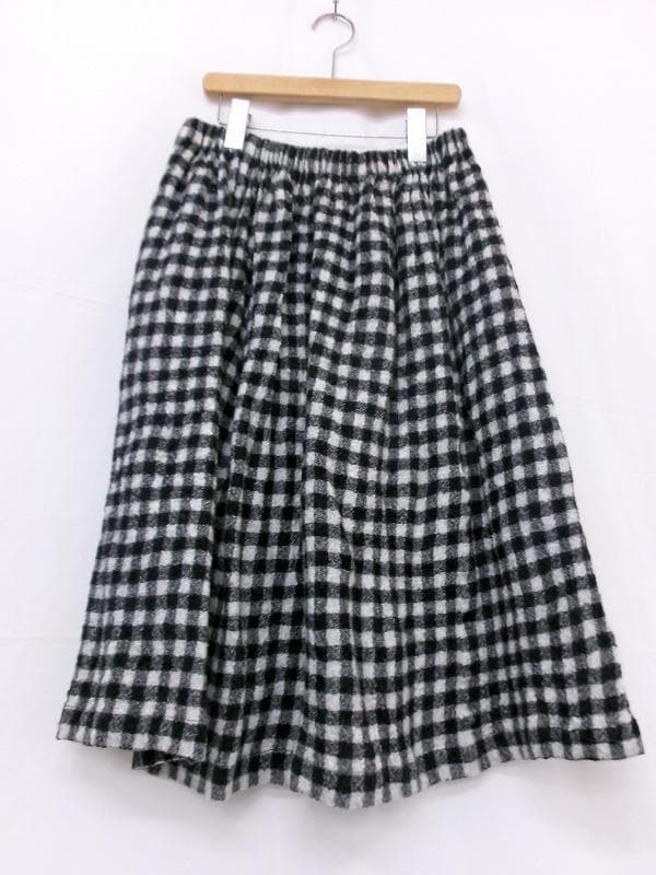 タオ コムデギャルソン ウールチェックスカート tao GARCONS 2024