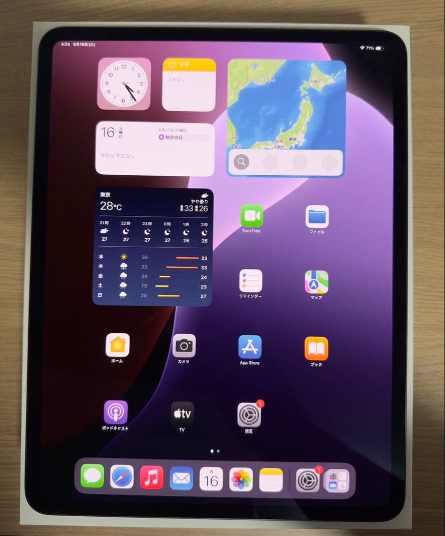 Apple iPad Pro 13 インチ (M4) アップルペンシル