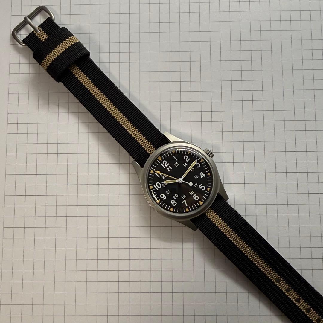 Militado ML07｜VH31スイープクォーツ搭載｜サファイアドーム風防