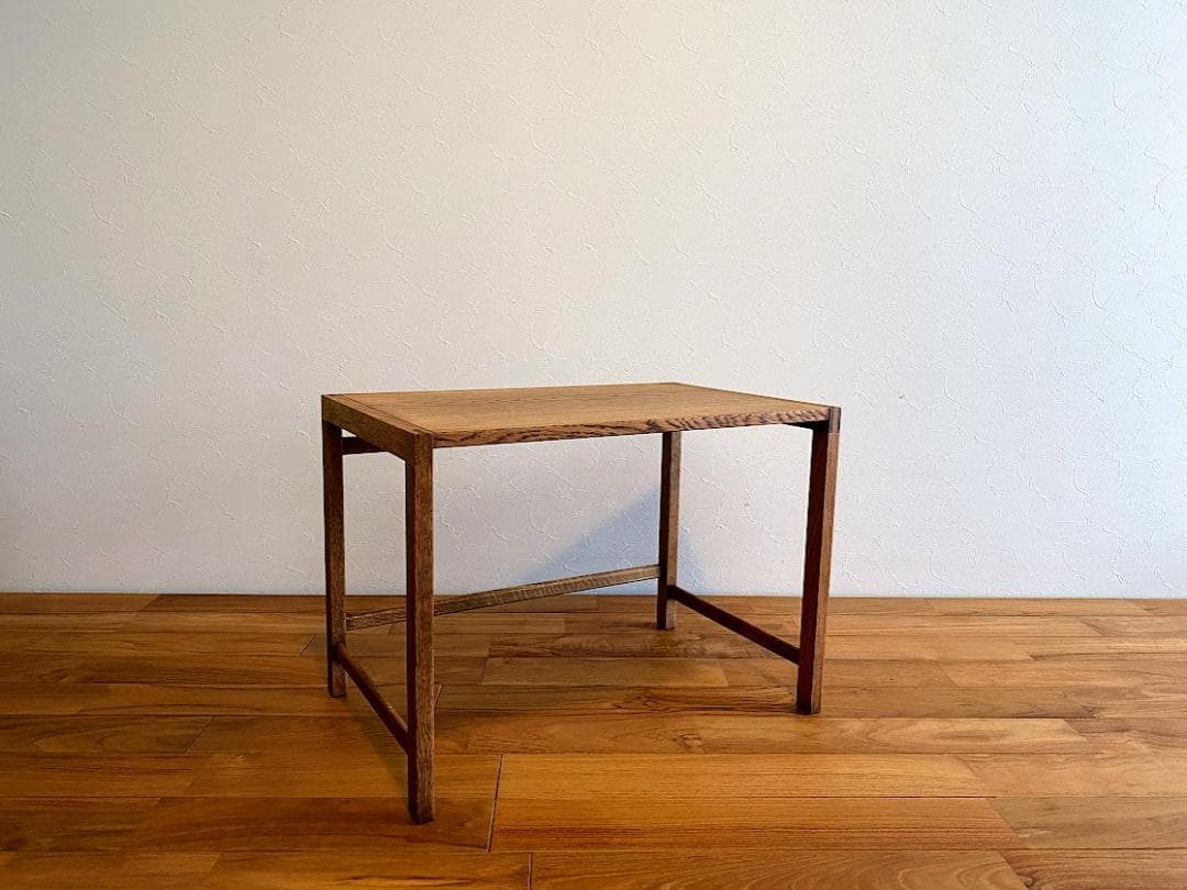 お盆セール カンディハウス Hock オーク材 ネストテーブル 仕上済