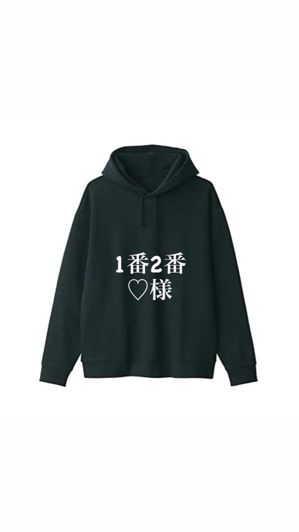 パーカー ブラック