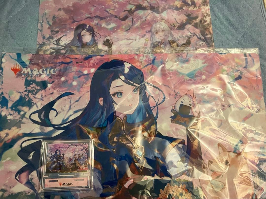 MTG 放浪皇のお花見 ナーセットver プレイマット ビジュアルボード セット